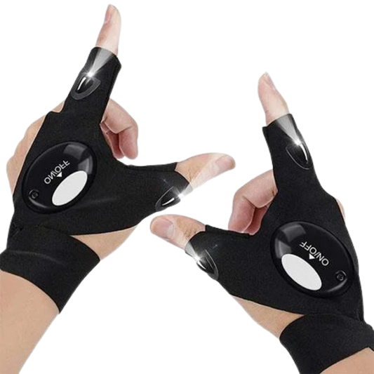 BrightGrip™ Waterproof LED Gloves