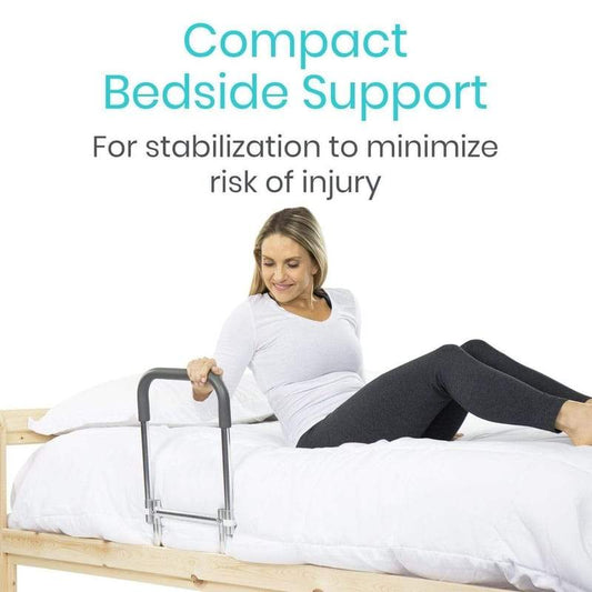 Compact Bed Rail - With Side Bag - bed-assist-rail