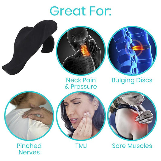 Neck and Shoulder Relaxer - neck-support-traction-device