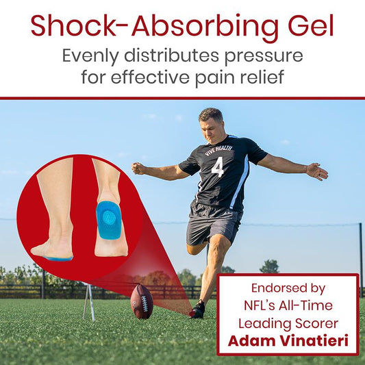 Gel Heel Cups - Men's - heel-cups-gel