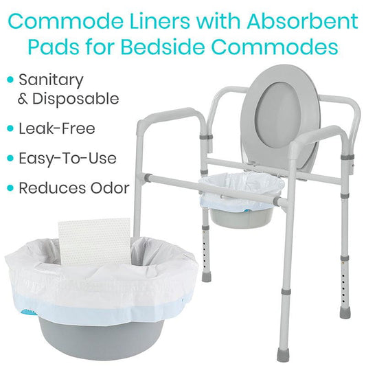 Commode Liners - 48 Pack - commode-liners