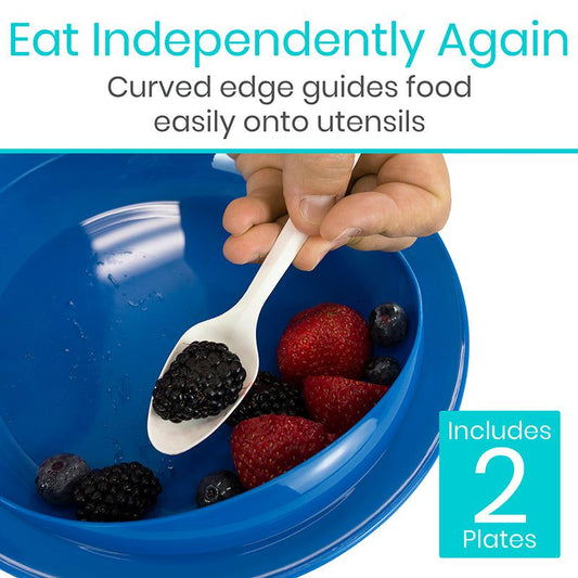 Spill-Proof Scoop Plate (2 Pack) - scoop-plate