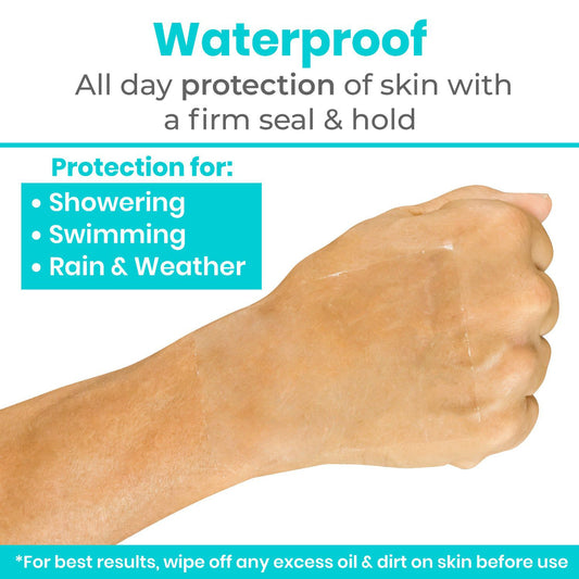 Transparent Adhesive Bandages - 4 Inches - transparent-adhesive-bandages