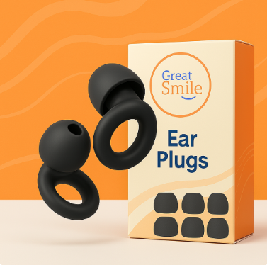 SilentWave™ Noise Cancelling Ear Plugs – Comfortable Sleep & Focus