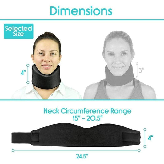 Cervical Collar - 4" (Four Inch Width) - neck-brace-cervical-collar