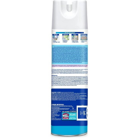 Lysol Disinfectant Spray, Sanitizing and Antibacterial Spray, For Disinfecting and Deodorizing, Crisp Linen, 19 Fl. Oz