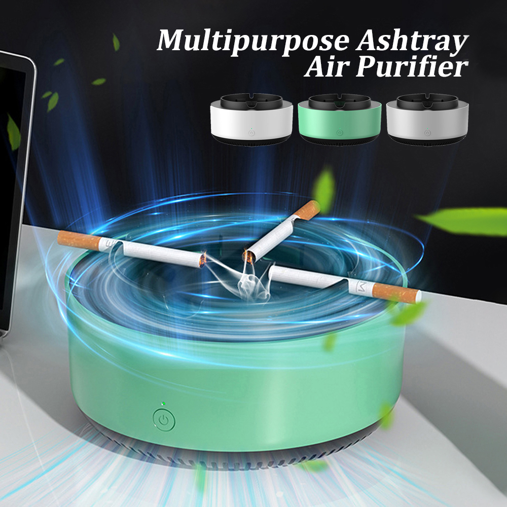 FreshAir Auto Ashtray – Portable Car Air Purifier & Smoke Eliminator