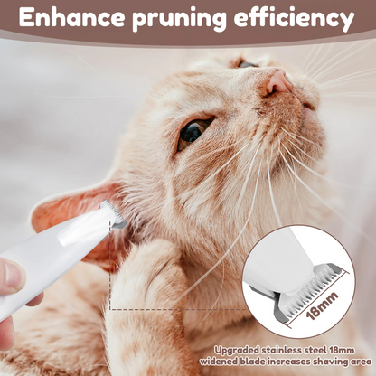 PawPal Pet Grooming Clipper– LED, Low Noise, Cordless, Waterproof