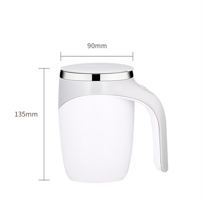 BrewEase™ Self-Stirring Mug – Rechargeable Magnetic Mixer for Coffee & Shakes