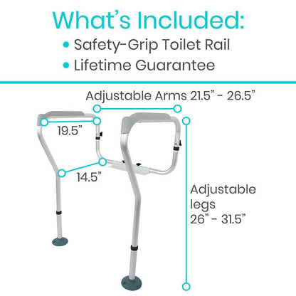 Toilet Safety Rail - toilet-safety-frame