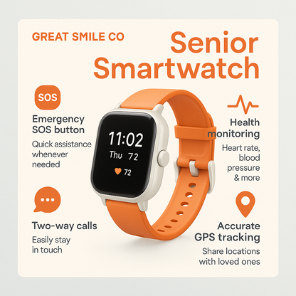 LifeConnect™ Senior Smartwatch