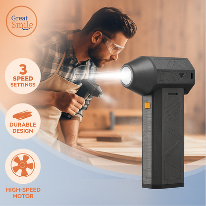 AirBlaze Pro Cordless Air Duster – 110K RPM, Type-C Rechargeable