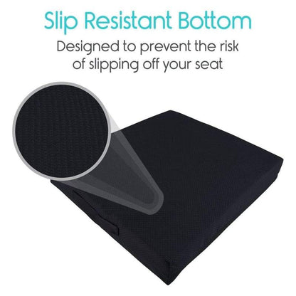 Wheelchair Gel Seat Cushion - Back Support Comfort and Pain Relief - wheelchair-cushions-gel